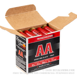 250 Rounds of 12ga Ammo by Winchester AA - 1 ounce #7 1/2 shot