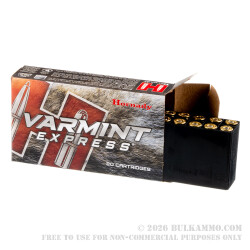 20 Rounds of .224 Valkyrie Ammo by Hornady Varmint Express - 60gr GMX