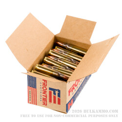 500 Rounds of 5.56x45 Ammo by Hornady Frontier - 55gr FMJ M193