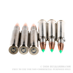 20 Rounds of 30-06 Springfield Ammo by Federal Vital-Shok - 165gr Nosler Ballistic Tip