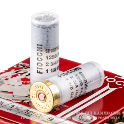 250 Rounds of 12ga Ammo by Fiocchi - 1 1/8 ounce #8 shot