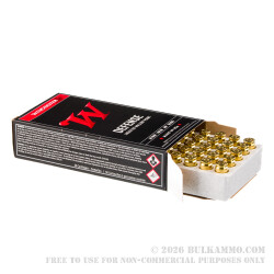 50 Rounds of .40 S&W Ammo by Winchester - 180gr JHP