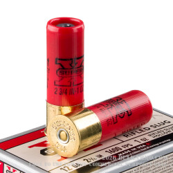 250 Rounds of 12ga Ammo by Winchester Super-X - 1 ounce HP rifled slug