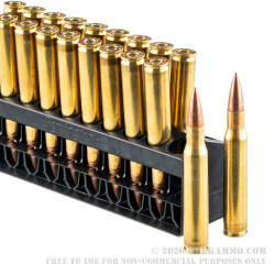 20 Rounds of 30-06 Springfield Ammo by Remington UMC - 150gr MC
