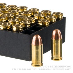 1000 Rounds of .32 ACP Ammo by PMC - 71gr FMJ