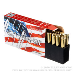 20 Rounds of 7mm Rem Mag Ammo by Hornady American Whitetail- 139gr SP