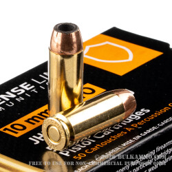 50 Rounds of 10mm Ammo by Prvi Partizan - 180gr JHP
