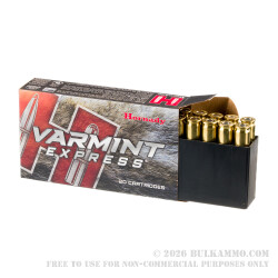20 Rounds of 6.5mm Creedmoor Ammo by Hornady Varmint Express - 95gr V-MAX