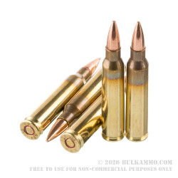 50 Rounds of 5.56x45 Ammo by CBC - 55gr FMJ M193