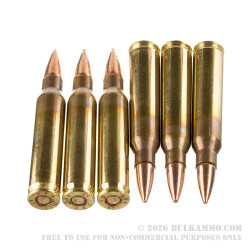 50 Rounds of 5.56x45 Ammo by CBC - 55gr FMJ M193