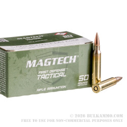 1000 Rounds of 5.56x45 Ammo by Magtech - 62gr FMJ