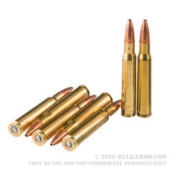 20 Rounds of 30-06 Springfield Ammo by Remington Core-Lokt Copper - 150gr SCHP