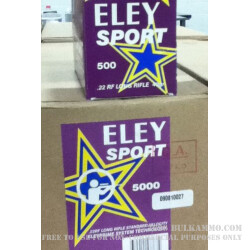 5000 Rounds of .22 LR Ammo by Eley Sport - 40gr LRN 5000 Rounds of .22 LR Ammo by Eley Sport - 40gr LRN