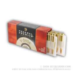 20 Rounds of .243 Win Ammo by Federal Sierra GameKing - 85gr HPBT