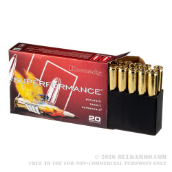 20 Rounds of 30-06 Springfield Ammo by Hornady - 150gr SST