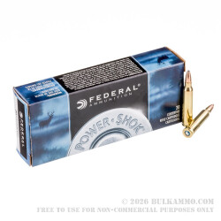 20 Rounds of .223 Ammo by Federal - 55gr SP 20 Rounds of .223 Ammo by Federal - 55gr SP