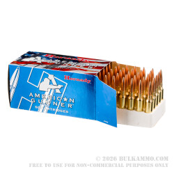 500 Rounds of 6.5 Creedmoor Ammo by Hornady American Gunner - 140gr HPBT
