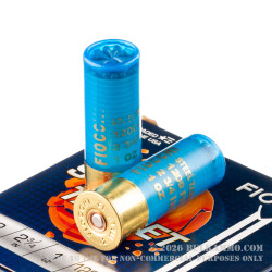 25 Rounds of 12ga Low Recoil Ammo by Fiocchi - 1 ounce #7 Shot (Steel)