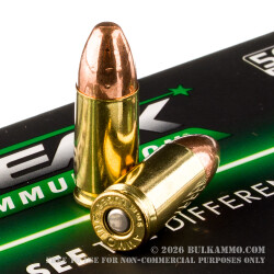 1000 Rounds of 9mm Ammo by Ammo Inc. Streak - 124gr TMJ Non-Incendiary Visual Tracer