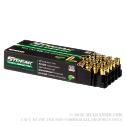 1000 Rounds of 9mm Ammo by Ammo Inc. Streak - 124gr TMJ Non-Incendiary Visual Tracer