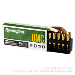 200 Rounds of .223 Ammo by Remington - 50gr JHP