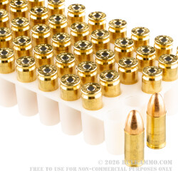 200 Rounds of 9mm Ammo by Federal American Eagle - 115gr FMJ