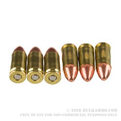 100 Rounds of 9mm Ammo by Remington Range - 115gr FMJ