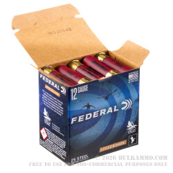 25 Rounds of 12ga Ammo by Federal Speed-Shok - 3" 1 1/8 ounce BB