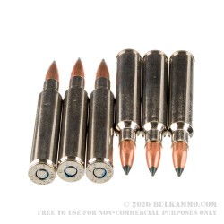20 Rounds of .280 Ackley Improved Ammo by Federal - 140gr Trophy Copper