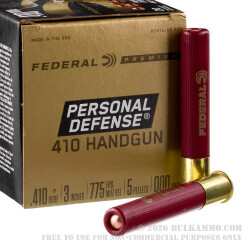 20 Rounds of .410 3" Ammo by Federal -  000 Buck