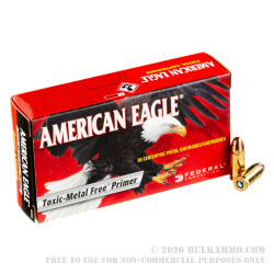 Toxic-Metal Free Primer 9mm Ammo Toxic-Metal Free Primer 9mm Ammo