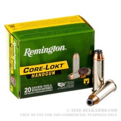20 Rounds of .41 Mag Ammo by Remington HTP - 210gr JSP