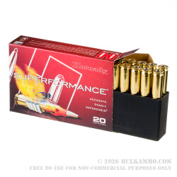 20 Rounds of 30-06 Springfield Ammo by Hornady - 180gr SST