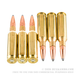 20 Rounds of 6.5 Creedmoor Ammo by Aguila - 129gr SP