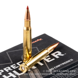 20 Rounds of 30-06 Springfield Ammo by Hornady Precision Hunter - 178gr ELD-X