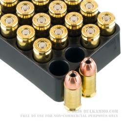 20 Rounds of 9mm Ammo by Nosler Match Grade - 124gr JHP