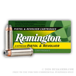 500 Rounds of .357 Mag Ammo by Remington - 110gr SJHP 500 Rounds of .357 Mag Ammo by Remington - 110gr SJHP