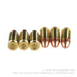 100 Rounds of 9mm Ammo by Remington - 115gr MC 100 Rounds of 9mm Ammo by Remington - 115gr MC