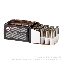 200 Rounds of .38 Spl Ammo by Federal Hydra-Shok Low Recoil - 110gr JHP