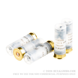 250 Rounds of 12ga Ammo by Fiocchi - 9-Pellet 00 Buck