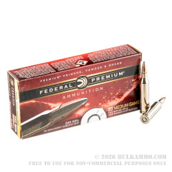 20 Rounds of .243 Win Ammo by Federal GameKing - 100gr SPBT 20 Rounds of .243 Win Ammo by Federal GameKing - 100gr SPBT