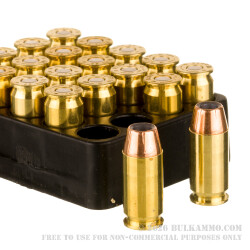 20 Rounds of .45 ACP Ammo by Sierra Outdoor Master - 185gr JHP