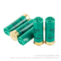 25 Rounds of 12ga Ammo by Remington Heavy Dove Load - 1 1/8 ounce #7 1/2 shot