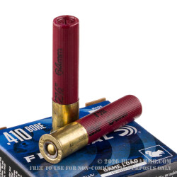 250 Rounds of .410 Ammo by Federal Game Load Upland Hi-Brass - 1/2 ounce #7 1/2 shot