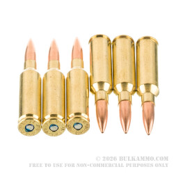 20 Rounds of 6.5 Creedmoor Ammo by Sierra MatchKing Competition - 140gr HPBT MatchKing