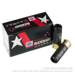 250 Rounds of 12ga Ammo by Stars & Stripes - 00 Buck 250 Rounds of 12ga Ammo by Stars & Stripes - 00 Buck