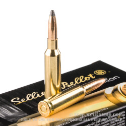 20 Rounds of 6.5mm Creedmoor Ammo by Sellier & Bellot - 140gr SP