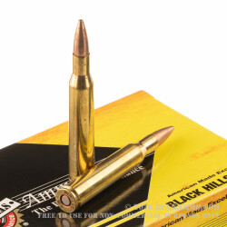 20 Rounds of .270 Win Ammo by Black Hills Gold - 130gr TSX