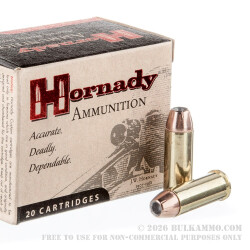 20 Rounds of .44 S&W Spl Ammo by Hornady - 180gr JHP 20 Rounds of .44 S&W Spl Ammo by Hornady - 180gr JHP