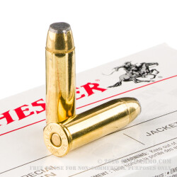 50 Rounds of .38 Spl Ammo by Winchester USA - 125gr JSP